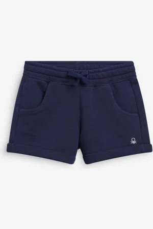 Benetton Girls 100% Cotton Jersey Shorts7