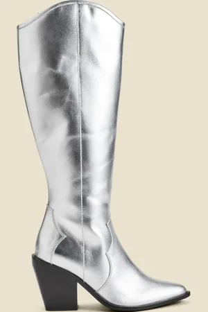 Sosandar Leather Knee High Western BootsEU 40 (UK 7)