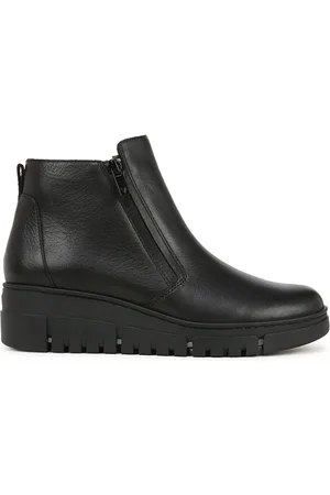 Vionic Uptown Sur Wide Fit Leather Ankle BootsEU 38.5 (UK 5.5)