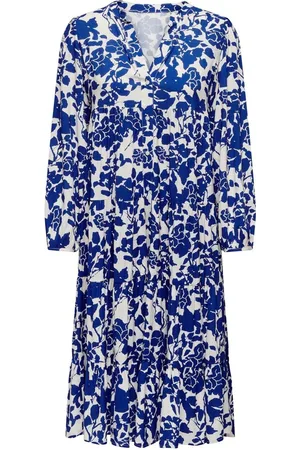 ONLY Printed 3/4 Sleeve Midi DressXL 16