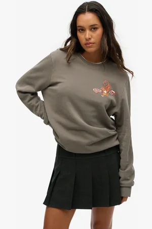 Superdry Oversized Tattoo Graphic Sweatshirt34-36