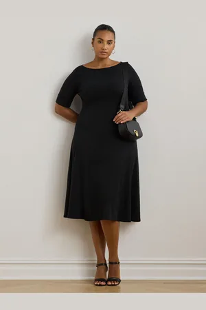 Ralph Lauren Munzie Stretch Jersey Midi DressXL