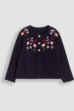 JoJo Maman Bébé Robin Embroidered Cardigan12