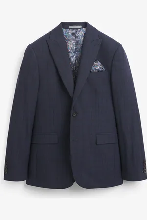 Next Slim Fit Signature Italian Fabric Check Suit: Jacket42 Regular (UK 32 R)