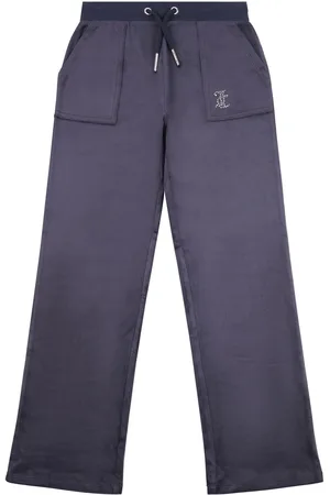 Juicy Couture Mini Girls Diamante Wide Leg Joggers9