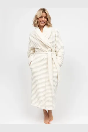 Cyberjammies Striped Sealskin Fleecy Dressing GownXL