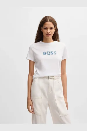 HUGO BOSS Seasonal Logo Cotton-Jersey T-ShirtS