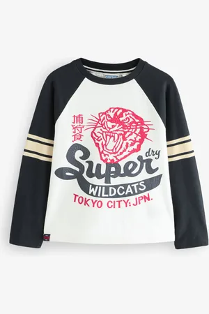 Superdry Tiger Print Long Sleeve T-Shirt116122 cm