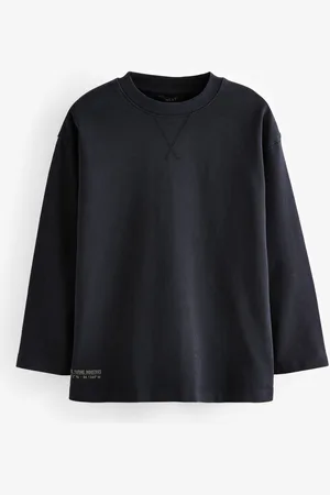 Next 100% Cotton Long Sleeve Heavyweight Washed T-Shirt (3-16yrs)14 lat (164 cm)
