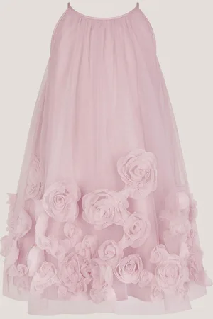 Monsoon 3D Rose Swing Dress128134 cm
