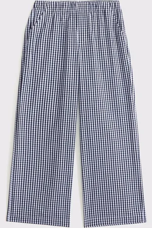 Abercrombie & Fitch Poplin Gingham Pull On Trousers122128 cm