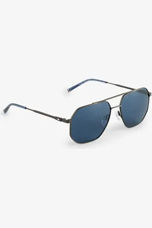Tommy Hilfiger Okulary przeciwsłoneczne w prostokątnych oprawkachJeden