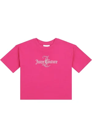 Juicy Couture Girls Diamante & Glitter 100% Cotton JC T-Shirt9
