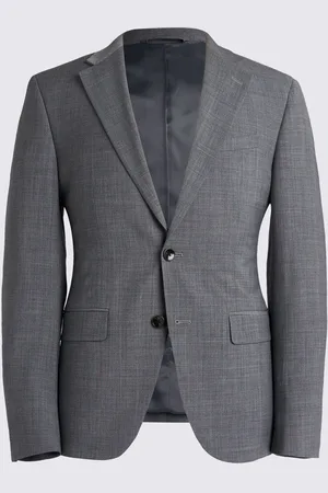 DKNY Slim Fit Grey Suit: Jacket50 Short (UK 40 S)