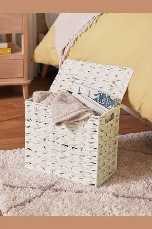 Next Woven Plastic Slimline BasketJeden