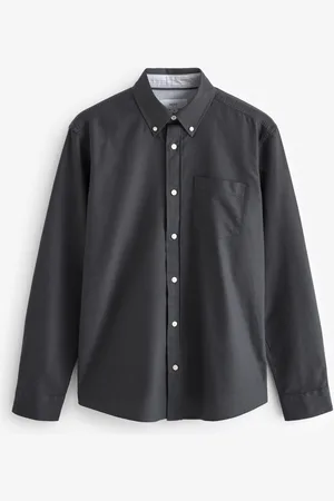 Next Long Sleeve 100% Cotton Oxford ShirtL