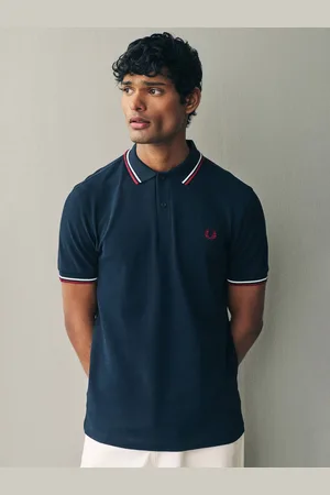 Fred Perry Mens Twin Tipped 100% Cotton Polo ShirtXL