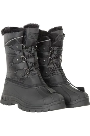 Mountain Warehouse Dziecięce śniegowce Whistler z podszewką ze sztucznego kożuszkaEU 33 (UK 1)