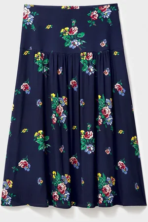 J.Crew Company Purple Dara Floral Midi Skirt38