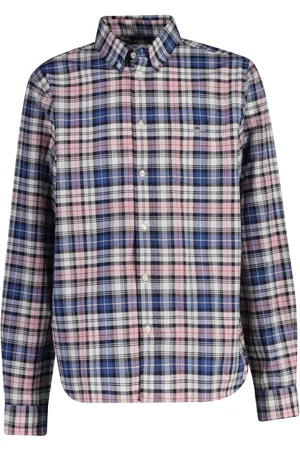 GANT Regular-Fit Check Oxford Shirt11