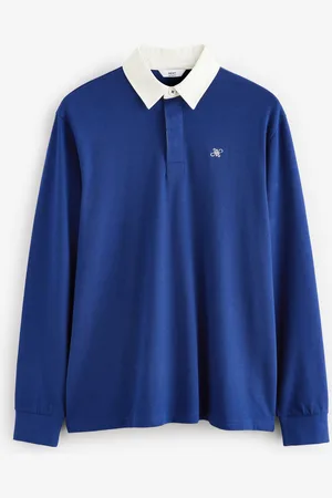 Next Long Sleeve Rugby 100% Cotton ShirtS