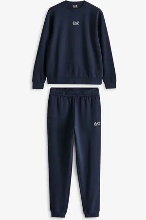 EA7 Granatowy dres Emporio Armani Core IDM