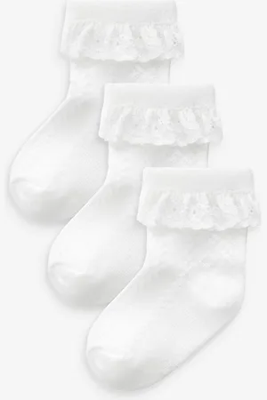 Next Lace Baby Socks 3 Pack3