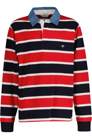 GANT Striped 100% Cotton Polo Shirt16 lat (176 cm)