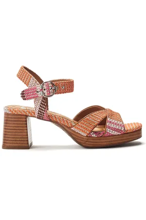 Moda In Pelle Grechian Cross-Over Comfort Platform Sandalseu42