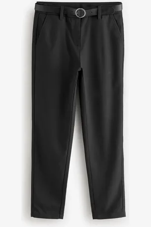 Clarks Senior Girls Belted Slim Trousers12 lat (152 cm)