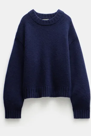 Hush Puppies Cora Chunky Cashmere Crew JumperM