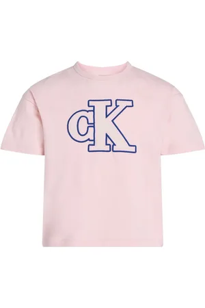 Calvin Klein Monologo Glitter 100% Cotton T-Shirt8 lat (128 cm)