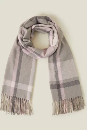 Accessorize Woven Pastel Check Blanket ScarfJeden