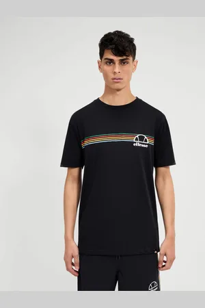 Ellesse Mens 100% Cotton Lental Black T-Shirt2X-L