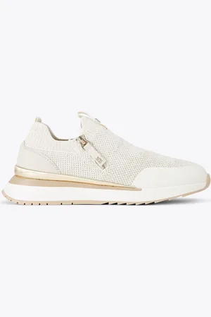 Kurt Geiger Gold List Knit Trainerseu38