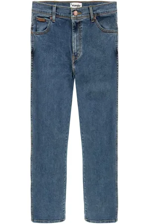 Wrangler Jasnoniebieskie dżinsy Texas Authentic o prostym krojuSZER.38 DŁ.30