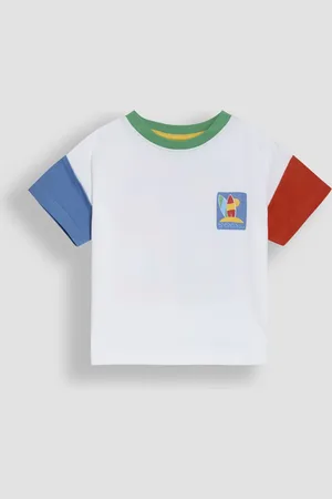 JoJo Maman Bébé Back Printed 100% Cotton T-Shirt9298 cm