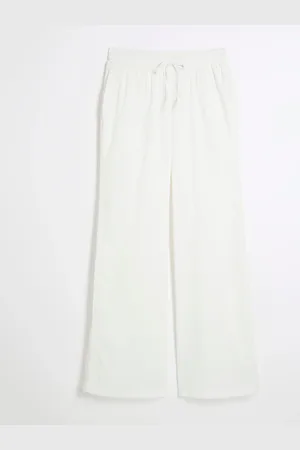 River Island Lace Insert 100% Cotton Trousers40