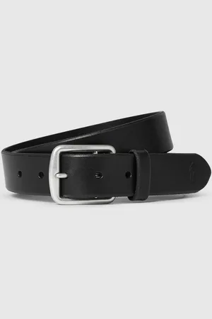 Ralph Lauren Saddle Leather Logo BeltL