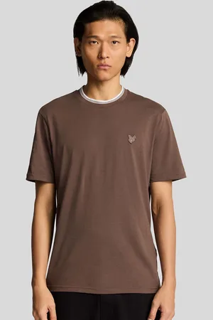 Lyle & Scott 100% Cotton Tipped Superfine T-ShirtS