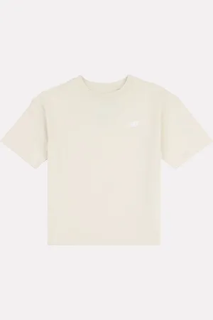 New Balance Small Girls Logo 100% Cotton T-Shirt8