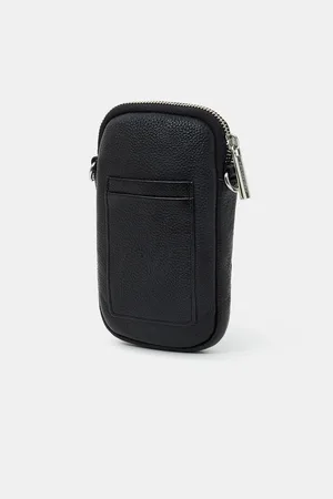 Accessorize Leather Phone Cross-Body BagJeden