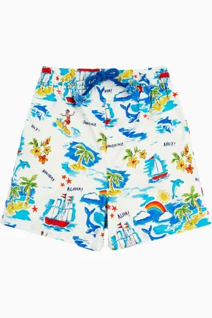 Frugi Orange Edie 100% Cotton Shorts104110 cm