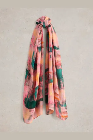 White Stuff Brush Print ScarfJeden