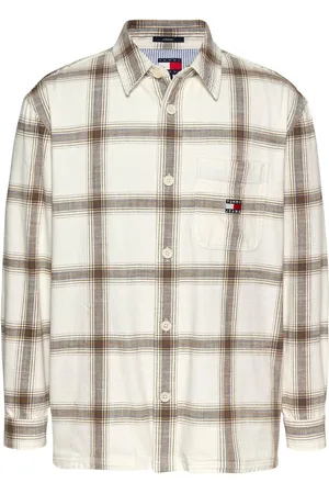 Tommy Hilfiger 100% Cotton Slub Check OvershirtM