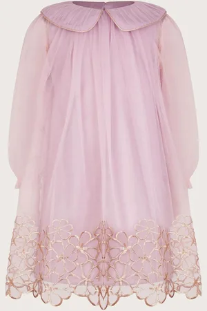 Monsoon Vanessa Tulle Collar Swing Dress12