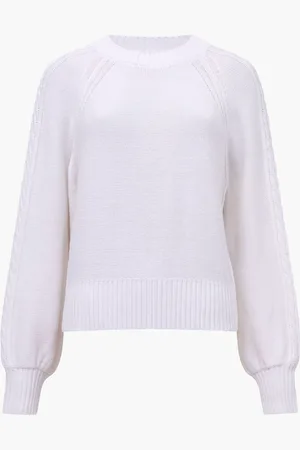 French Connection Lily Cable Sleeve JumperM
