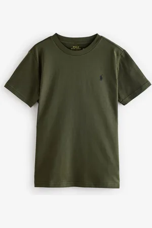 Ralph Lauren Boys 100% Cotton Jersey Crewneck T-Shirt10 lat (140 cm)