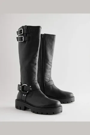 Next Kozaki motocyklowe Forever Comfort z podwójną klamrąEU 41 (UK 7)