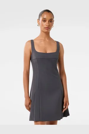 Forever New Petite Eada Pleated Mini Dress42